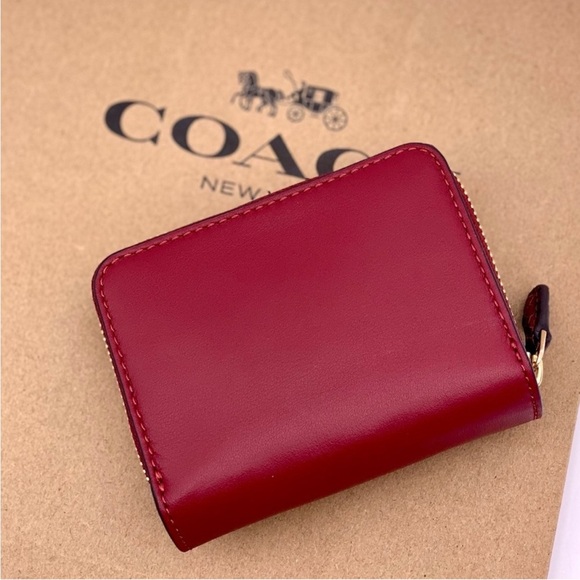 Coach Small Trifold Wallet In Colorblock - Picture 7 of 13
